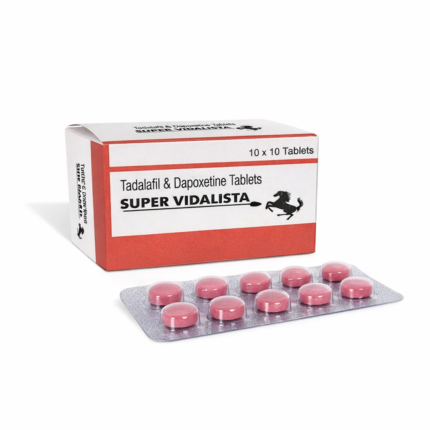 Super Vidalista 80mg (Tadalafil/Dapoxetine)
